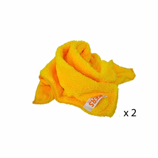 2 Microfiber Automotive Cloths 40x60cm 360GSM Kers