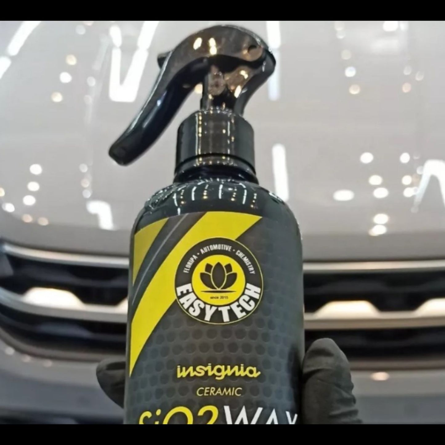 Melon Automotive Shampoo + Easytech Ceramic SiO2 Wax + Microfiber Glove - Flannel