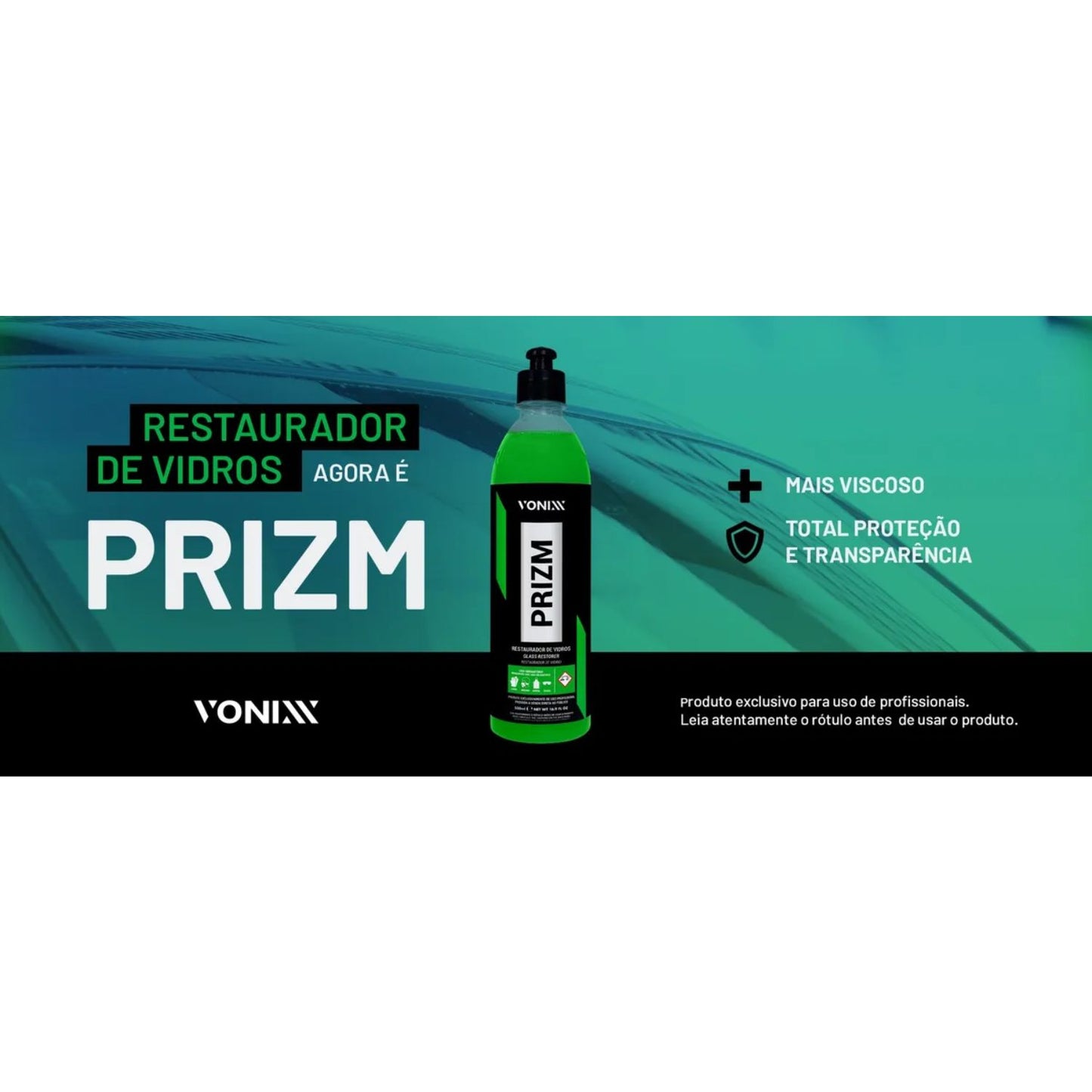 Prizm 500ml Vonixx + Microfiber Cloth 38x38cm + Brush n06 Roma
