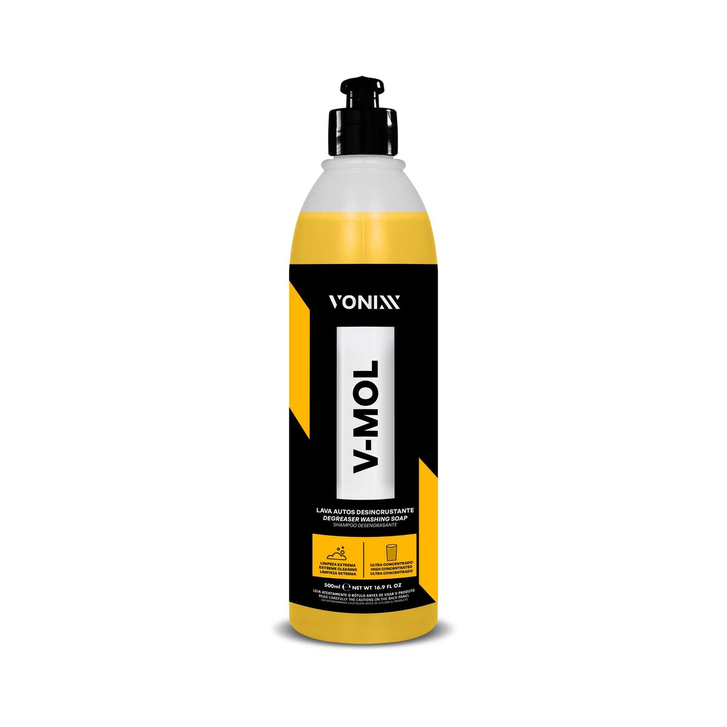 V-Mol 500ml Vonixx + Reflect 500ml Zacs + Luva de Microfibra Zacs + Flanela Autoamerica Premium + Espuma Aplicadora