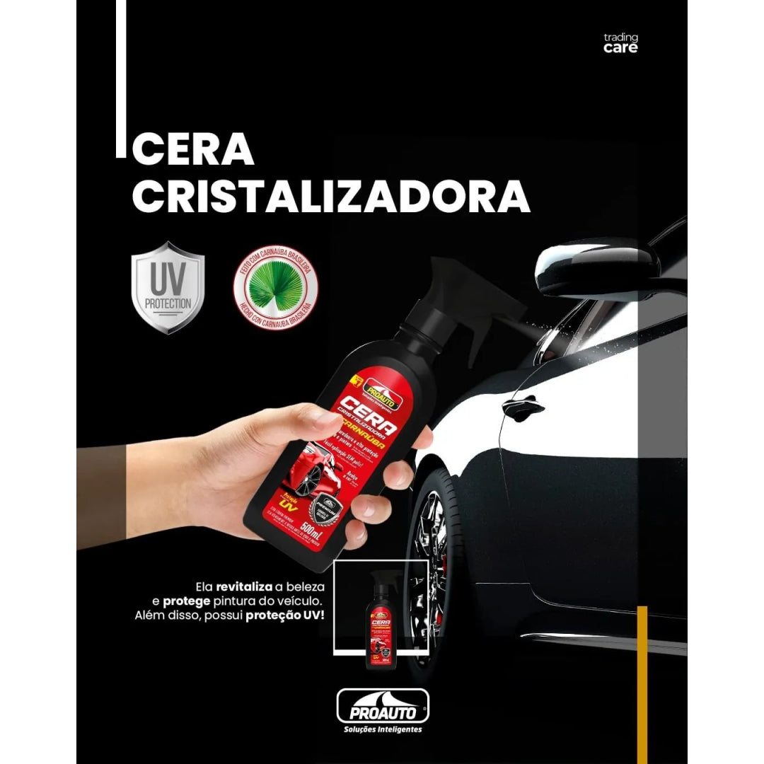 Cera Cristalizadora 500ml Proauto