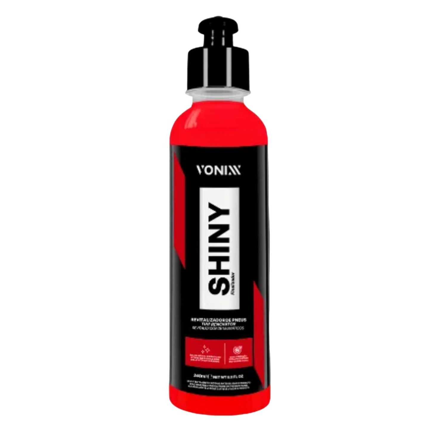 Revitalizador Pneu Pretinho Shiny 240ml Vonixx + Aplicador