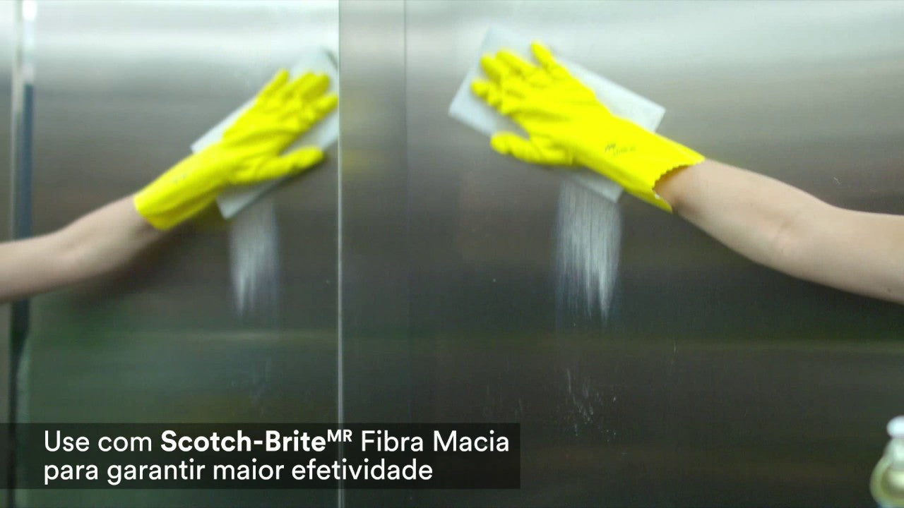 10 Fibras de Limpeza Macia Scotch Brite 3M