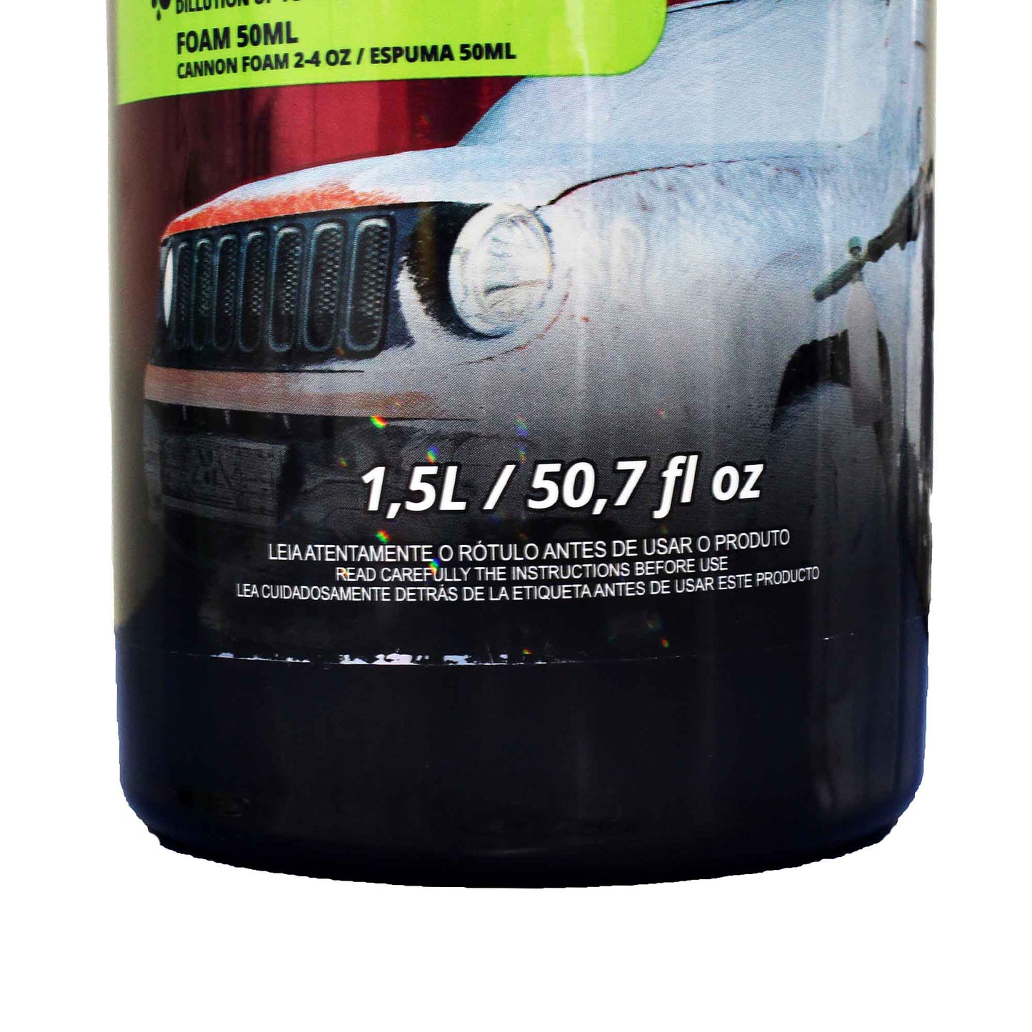 Shampoo Automotivo Concentrado Power Wash 1,5L Protelim + Luva de Microfibra