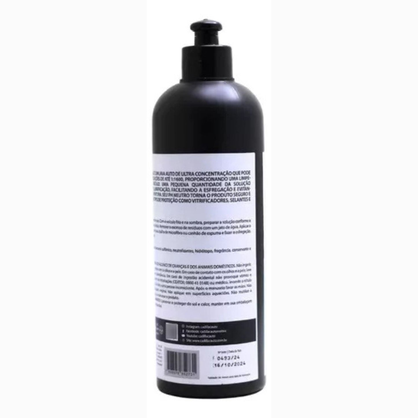 Shampoo Automotivo Ultra Concentrado Nevasca Cadillac 500ml
