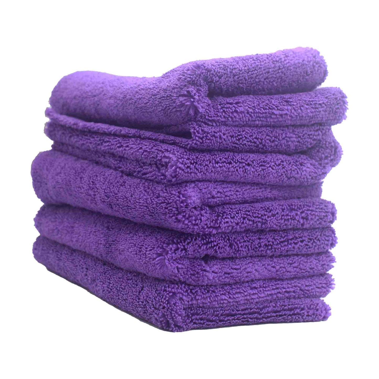 5 Microfiber Cloth 40X40cm Laser Cut Purple 350gr Zacs