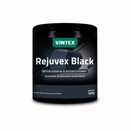 Revitalizador De Plasticos Rejuvex Black 400g Vintex By Vonixx