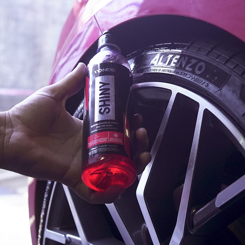 Revitalizador de Pneus Shiny 500ml Vonixx