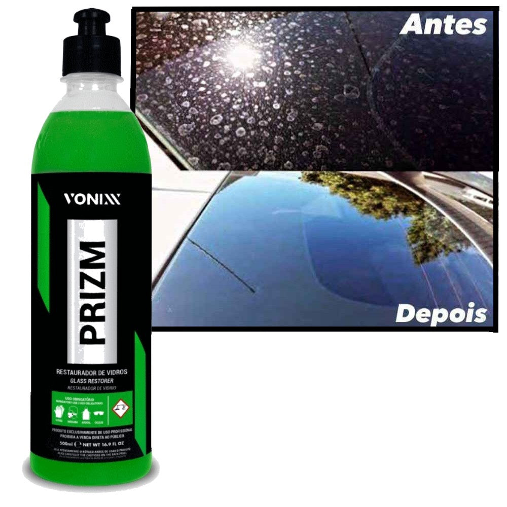 Prizm 500ml Vonixx + Microfiber Cloth 38x38cm + Brush n06 Roma