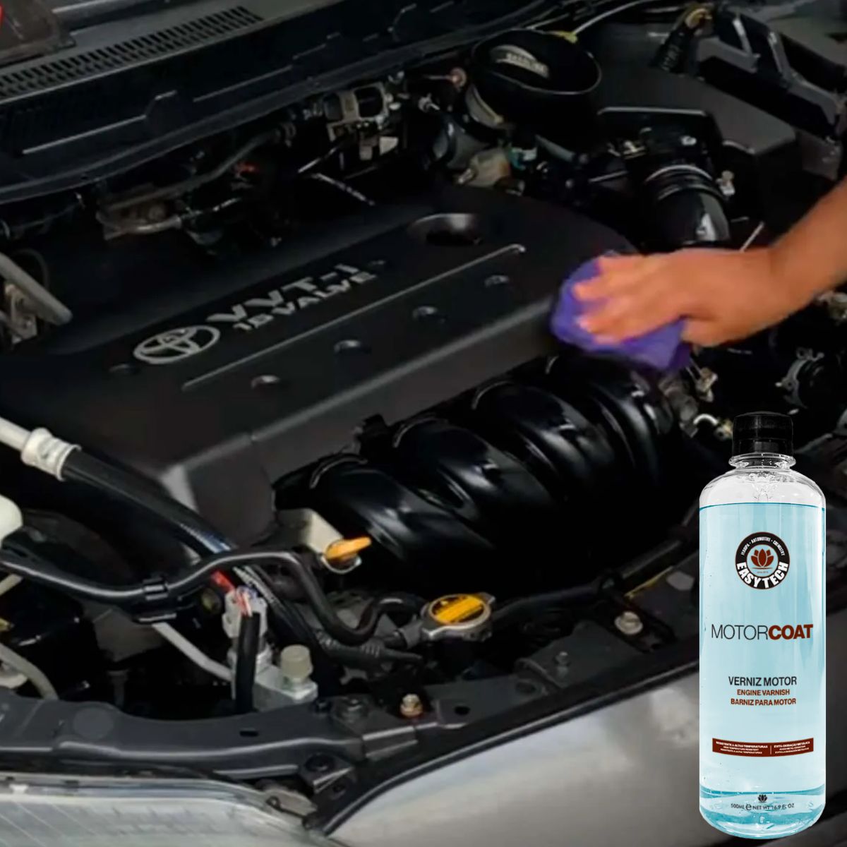 Verniz de Motor MOTORCOAT 500ml Easytech