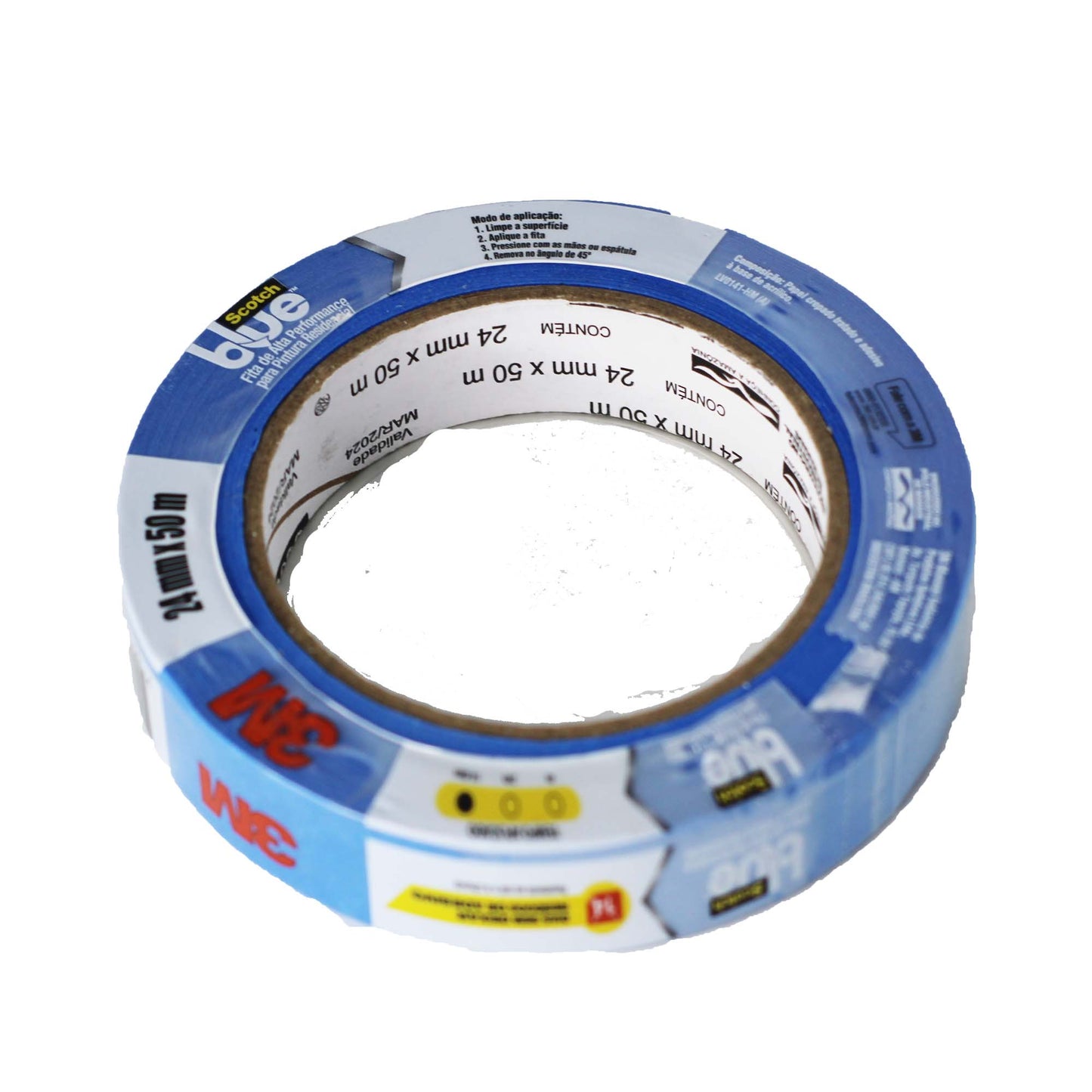 Fita de Alta Performance para Pintura Scotch Blue 24mm x 50m 3M