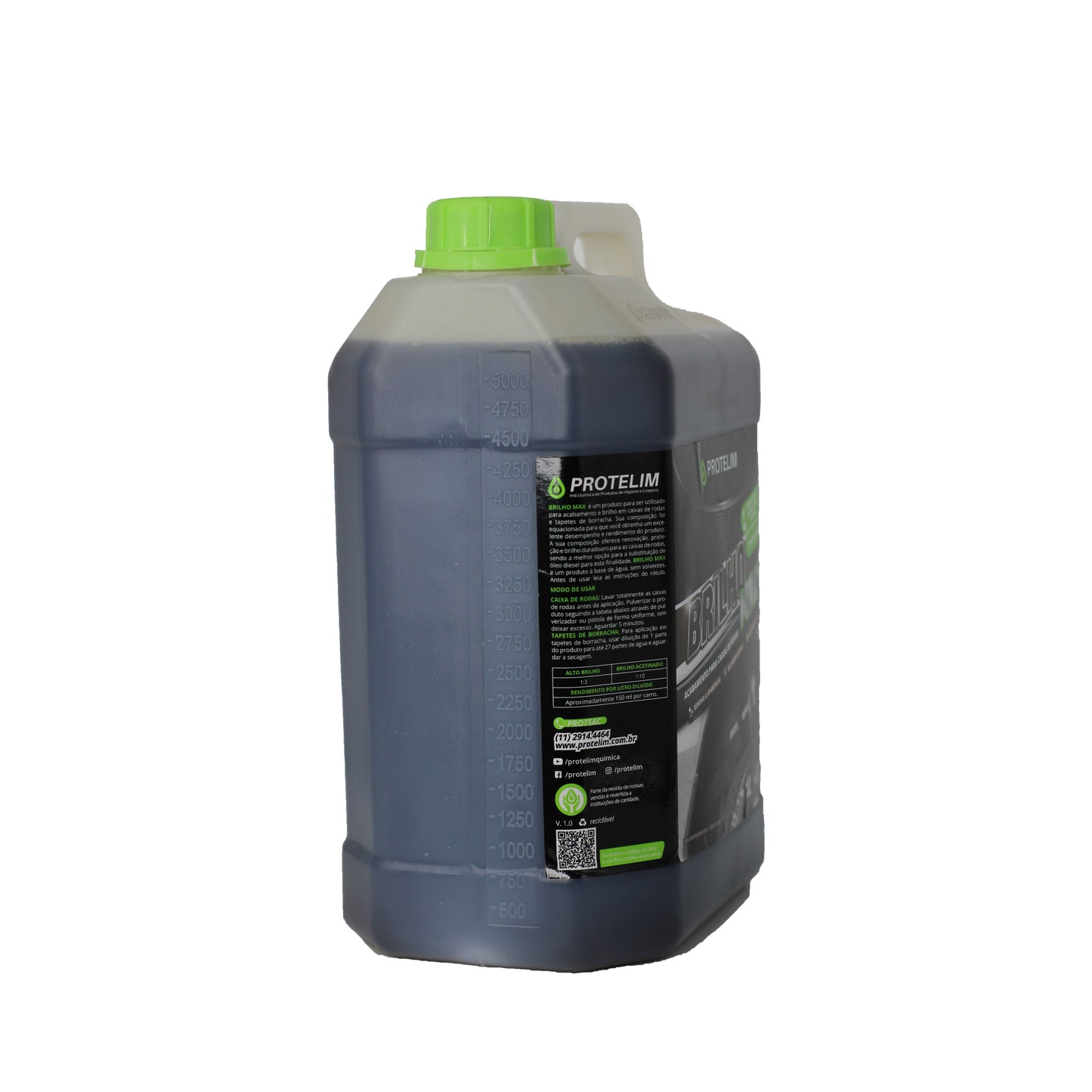 Protetor de Pneus Brilho Max 5 Litros Protelim