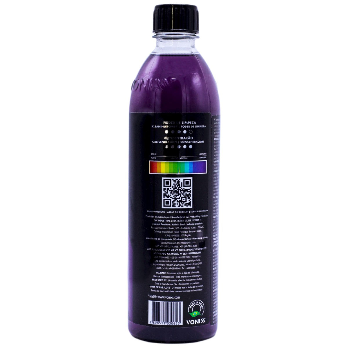 Vonixx V-floc Shampoo 500ml + Zacs Glove + N6 Roma Brush