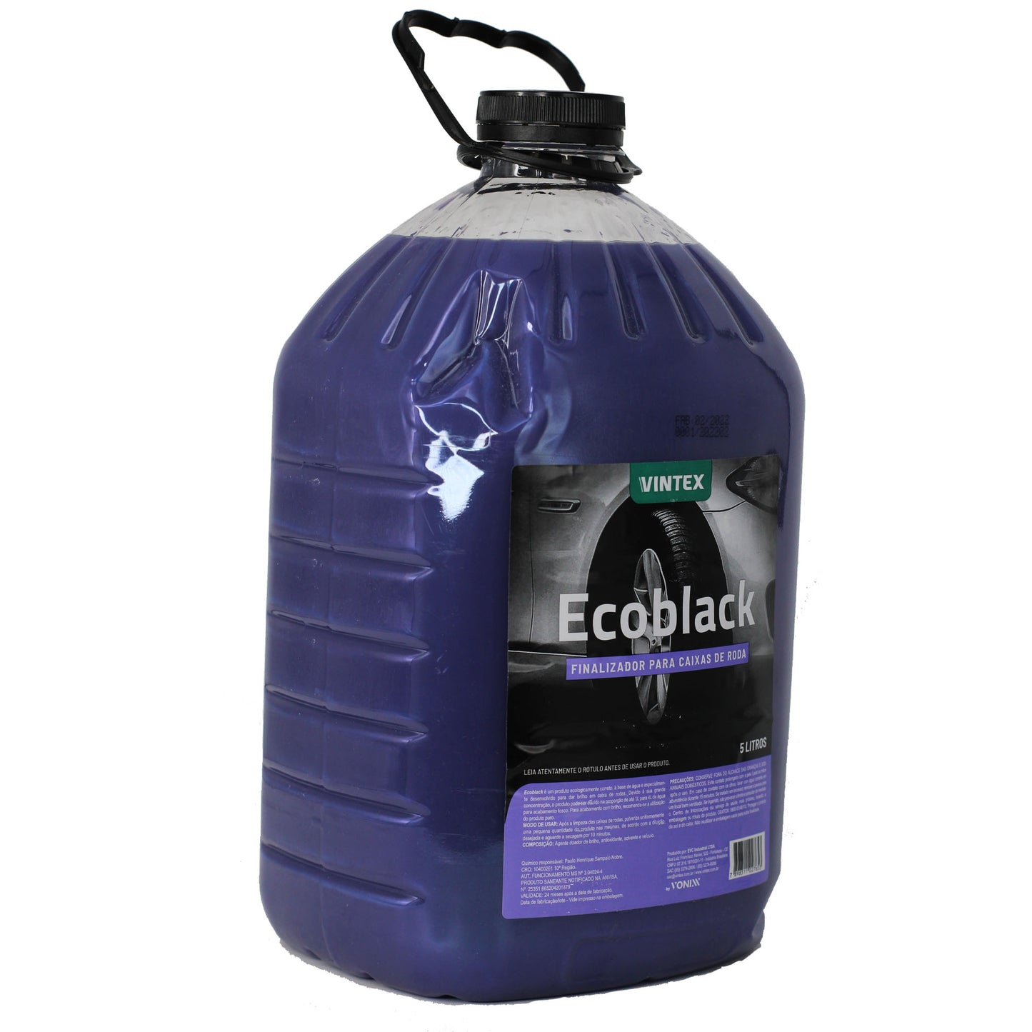 Finalizador para Caixa de Rodas Ecoblack 5 Litros Vonixx