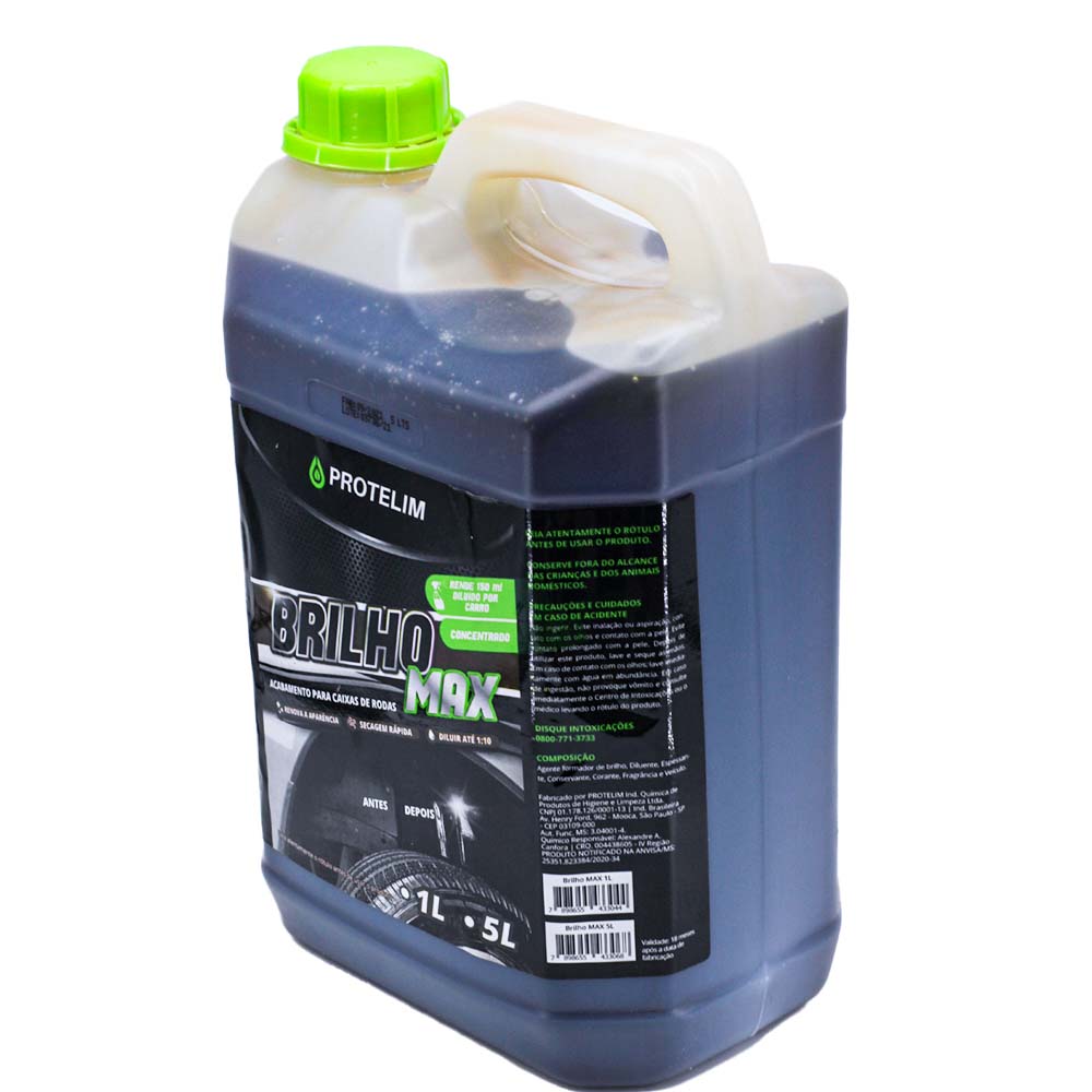 Protetor de Pneus Brilho Max 5 Litros Protelim