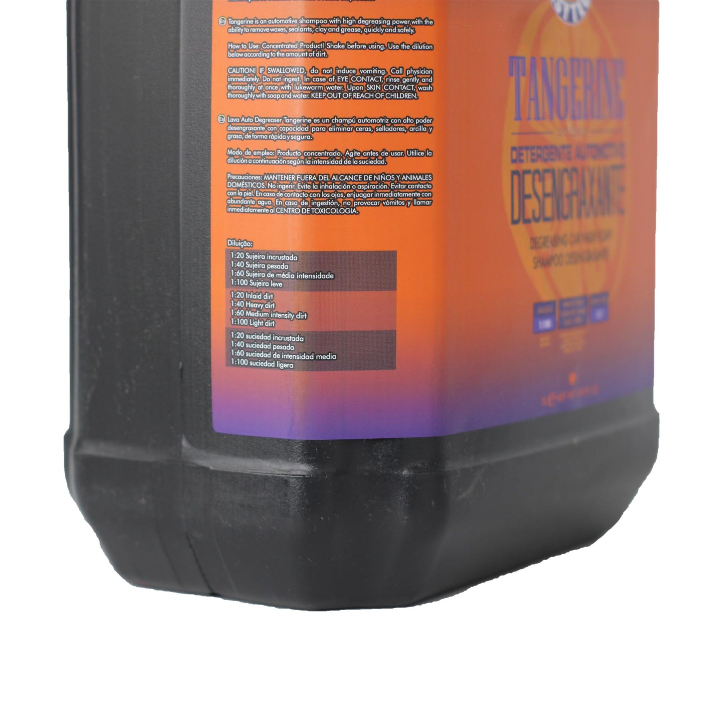 Shampoo Desengraxante 1-100 Tangerine 5 Litros EasyTech