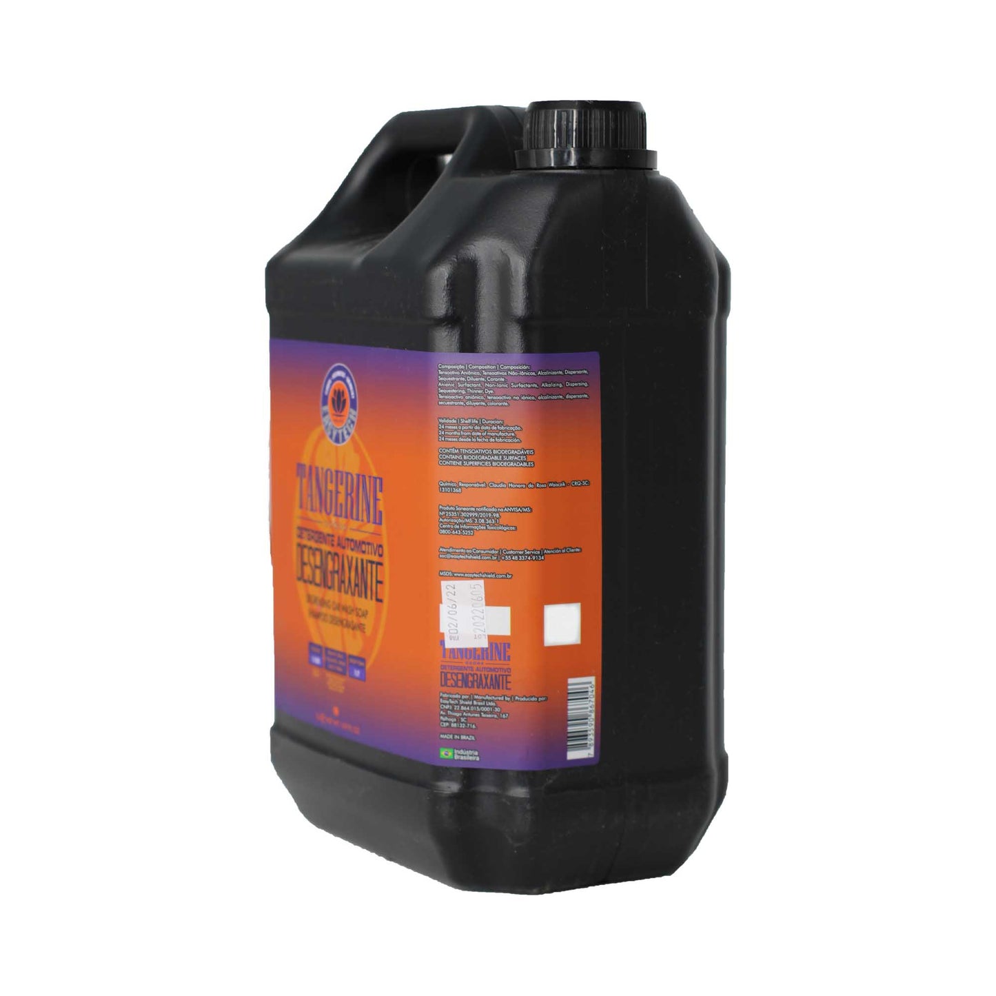 Shampoo Desengraxante 1-100 Tangerine 5 Litros EasyTech
